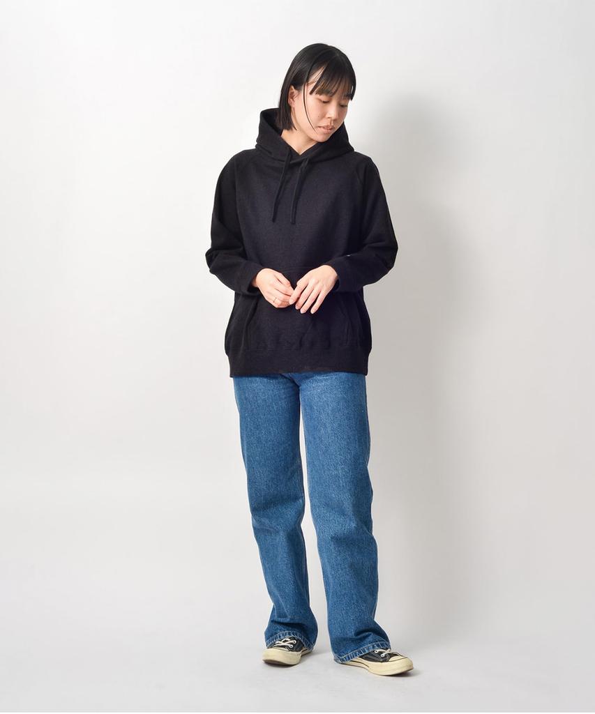 Толстовка с капюшоном из переработанного хлопка, толстовка с капюшоном, черная [Snow Peak]