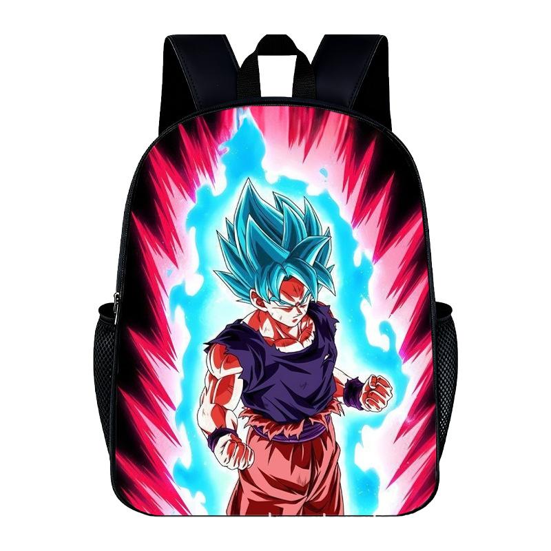 DragonBall Backpack Son Goku Goten Vegeta IV Cartoon Character Print Schoolbag Lightweight Large Capacity Student Backpack Gifts