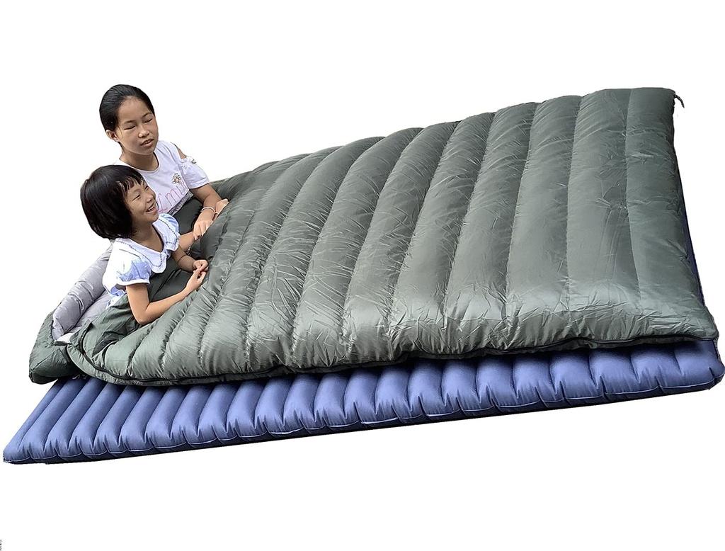 Fengzel Outdoor Спальный мешок для конверта Высокое качество пуха Ноги могут быть полностью Минимальная рабочая температура Совместимость с 3