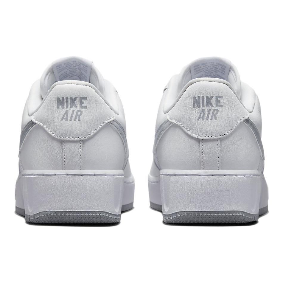 Nike Air Force 1 Low Unity белые серебристые мужские кроссовки Pure-Platinum Wolf-Grey FD0937-100