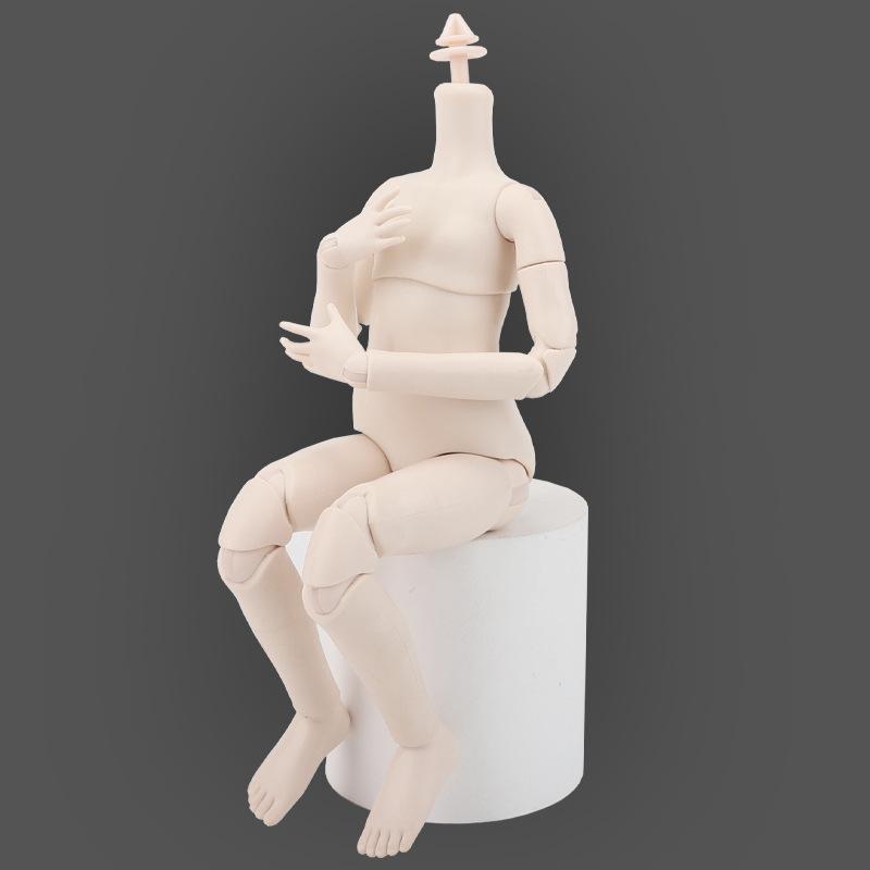 30см Тело куклы BJD Белая кожа Подвижное тело куклы Mjd 22 шарнира Кукла-девочка для GSC, 1/6 bjd Голова куклы Фигурка Игрушка для DIY Новый стиль