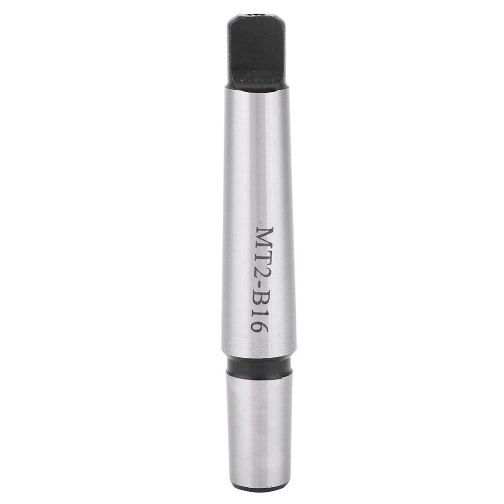 MT2 B16 Morse Taper Tool Holder Heat Treated Steel Tang End Drill Chuck For Drill Presses