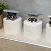 Cute  Raccoon  Toilet   Paper  Holder Playful Bathroom Decor  With  Trash Can  Lid  Cover Unique Gift Idea Funny Home Accessory