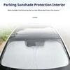 Windshield Sun Shade For Alfa Romeo Stelvio 2017-2021 2022 2023 2024 Window Sunshade Sun Visor Protector Foldable Blocks UV Rays