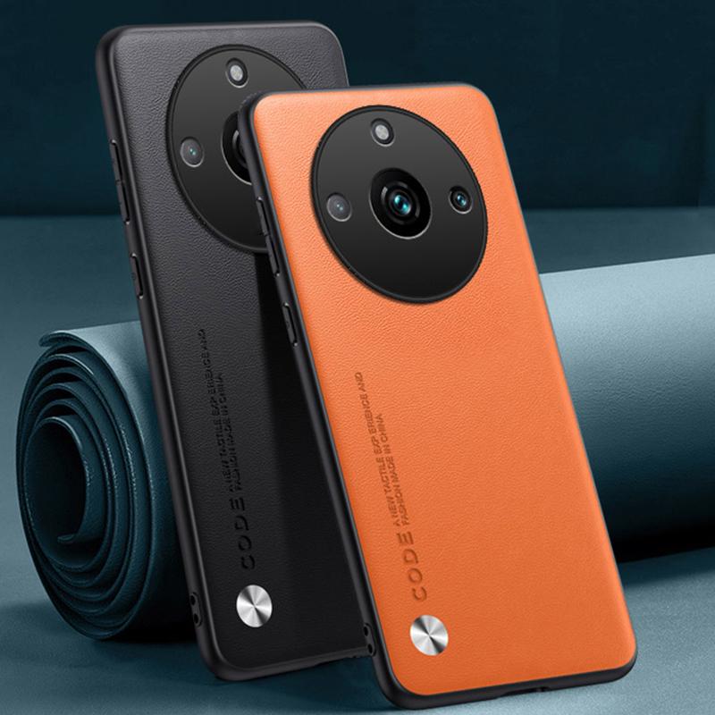 Роскошный чехол из искусственной кожи для Realme 11 Pro+ Задняя крышка Силиконовый противоударный Чехол для телефона с полной защитой для Realme 11 Pro Plus 5G