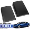 For Tesla Model 3 Model Y 2019-2022 Carbon Fiber Matte Black Car Accessories Protective Decoration Car Styling