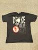 Футболка Drake Мужская 2XL Черная 2010 Away From Home Tour Рэп Футболка Хип-Хоп Графическая Унисекс Футболка
