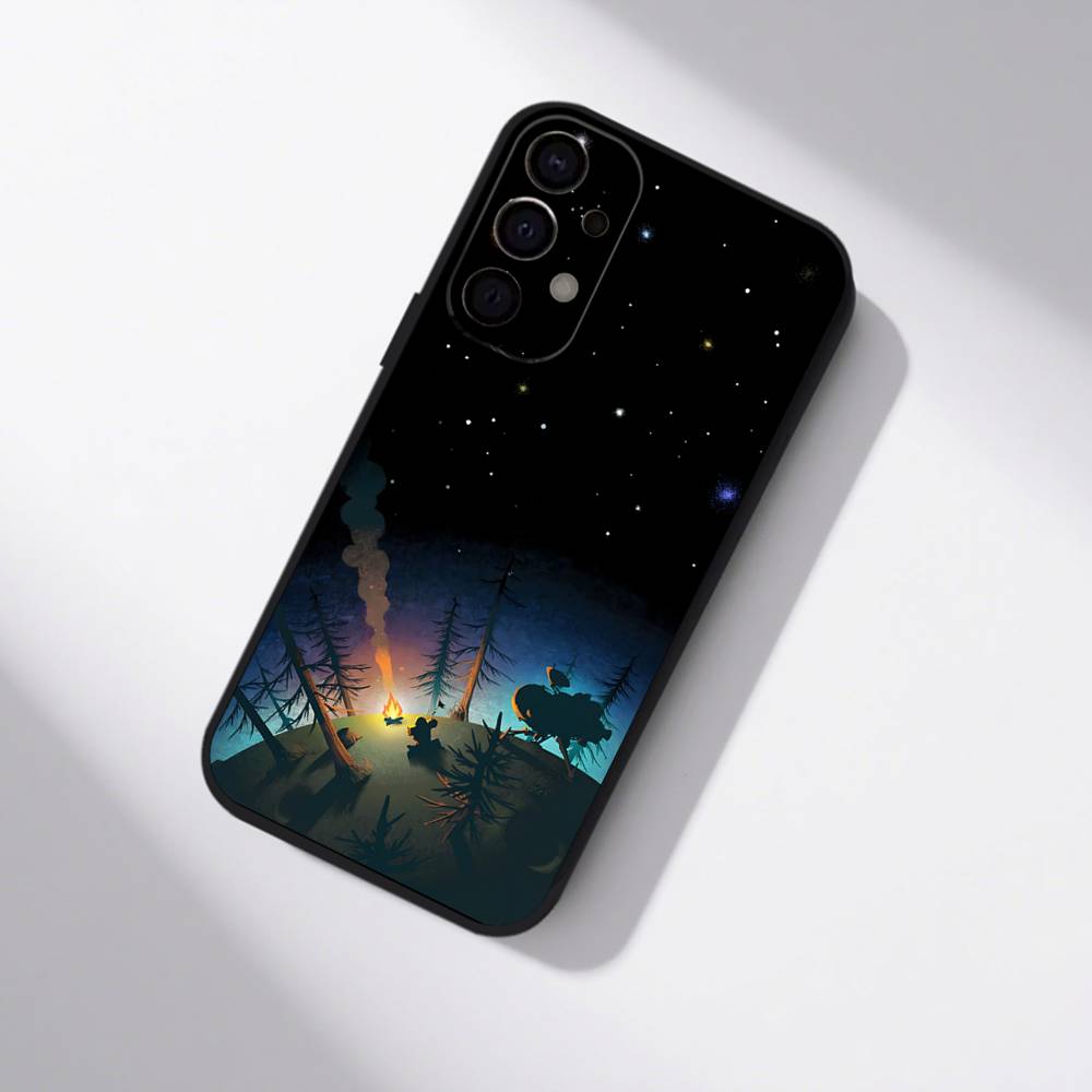 Outer Wilds Game Phone Case For Samsung S25,S24,S21,S22,S23,S30,Ultra,S20,Plus,Fe,Lite,5G Black Cover