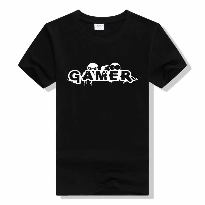 Summer Game Zone Loading Print T Shirt Cotton Game Zone Loading   Graphic Sporty T-shirts Tee Streetwear T shirts