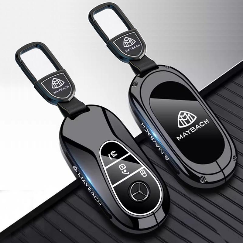 SFX1 Car Key Case Cover For Mercedes Benz C E S Class GLC W206 W223 W214 E300 C260 C300 S450 S500 S400 Fob Accessories