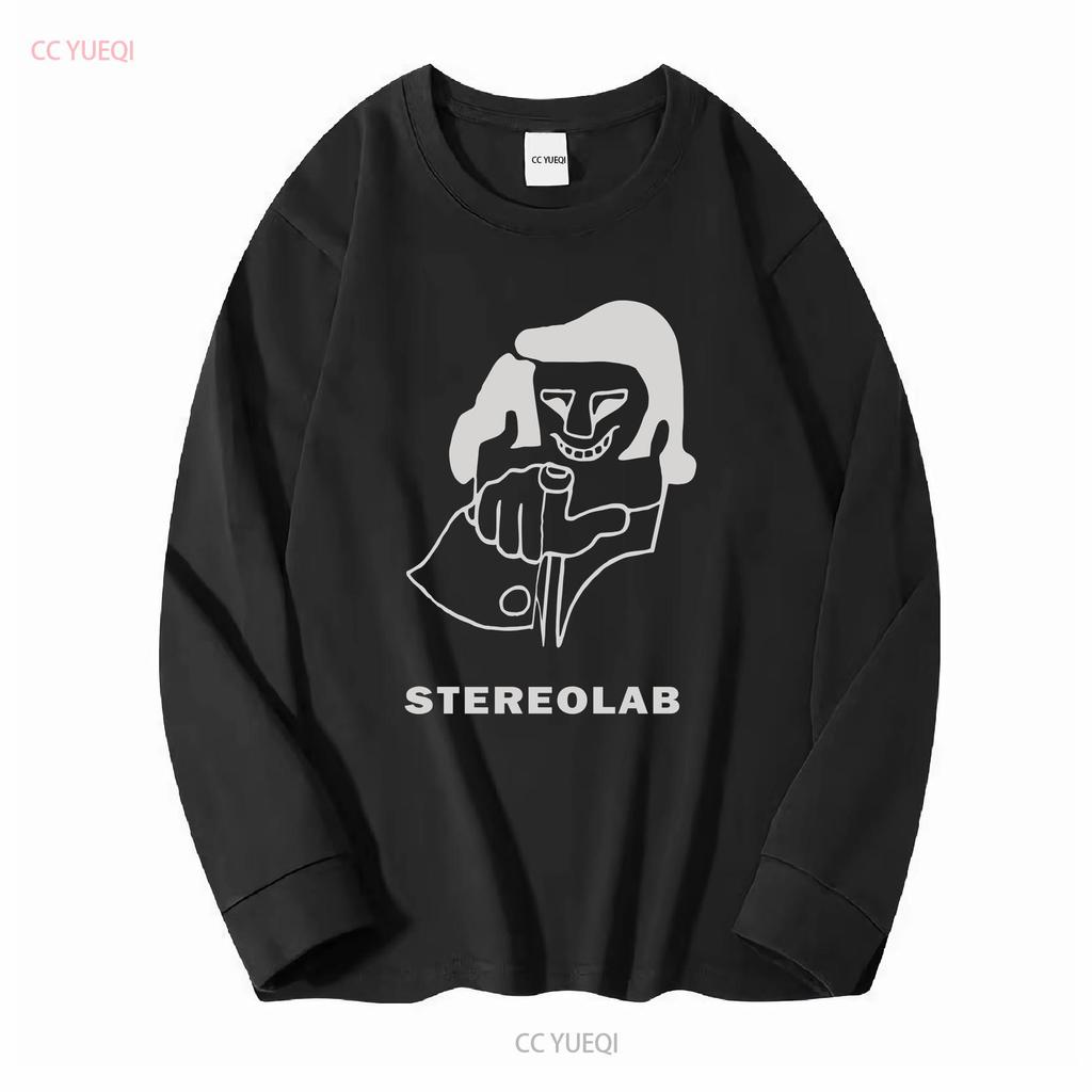 New Stereolab T shirt short sleeve full size SP8454 long or sleeves vintage Washed Top For Everyday Wear graphic Stylish