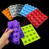 Silicone World DIY Пятиконечная Звезда Силиконовые Формы для Льда 16 Ячеек Форма-решетка для Звездного Льда Поднос для Изготовления Льда Инструменты для Выпечки Шоколада