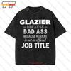 Funny Employee Employer Gift For Glazier Vintage Oversized T-Shirt GXES