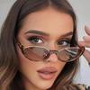 Винтажные солнцезащитные очки «кошачий глаз» с полуободковой оправой: Европейский и Американский Модный Тренд Женский Стиль