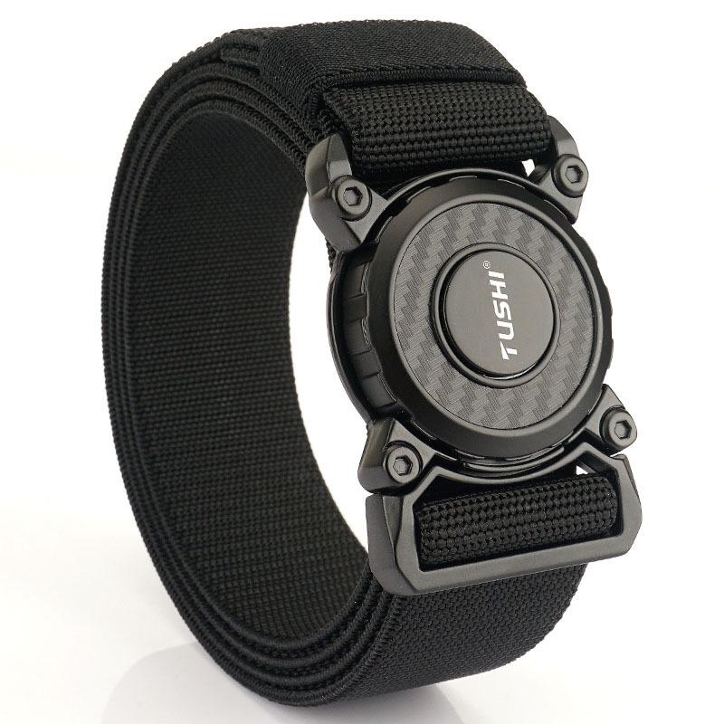 Quick-Release Nylon Tactical Belt for Workwear & Outdoor Training