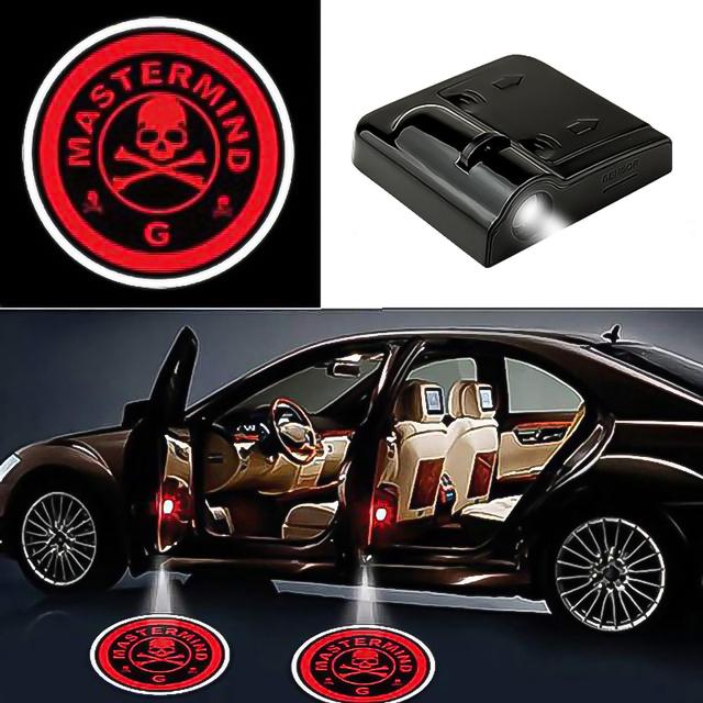 Для Renault Captur Clio Duster Espace Koleos Logan Megane Laguna автомобильный светодиодный логотип двери Добро пожаловать лазерный проектор теневой свет