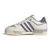 adidas Оригинальные кроссовки Rivalry Универсальные Удобные Низкие Кроссовки Унисекс Белые Фиолетовые ID1003