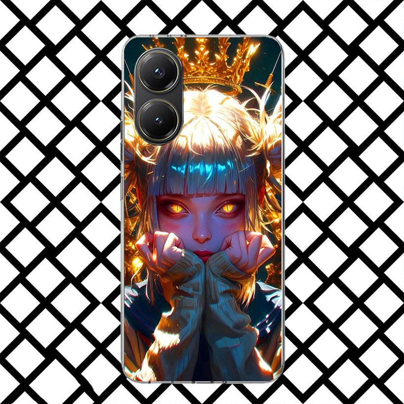 Himiko Toga My Hero Fashion Phone Case for Xiaomi Poco F7 Ultra X7 X6 X5 Pro X4 Gt M8 M7 Redmi 15 15C 13 13C 12 12C Soft Cover F