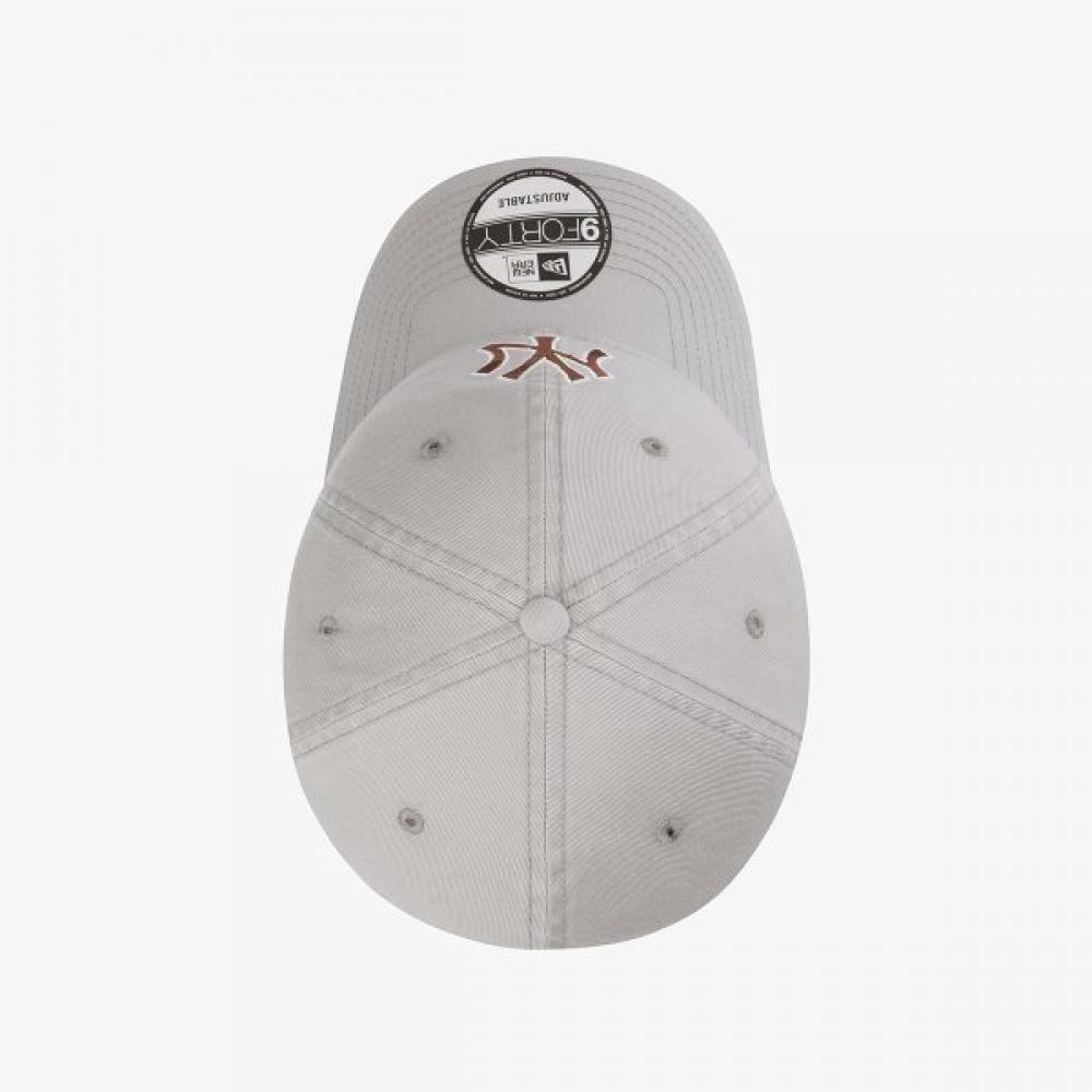 New Era New York Yankees Basic Outline Unstructured Baseball Cap Dolphin Gray 1