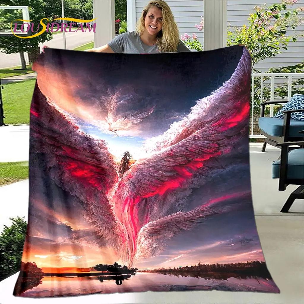 3D естественное, торнадо, облачное одеяло, фланелевое одеяло, теплое одеяло для дома, гостиной, спальни, кровати, дивана, пикника, ребенка