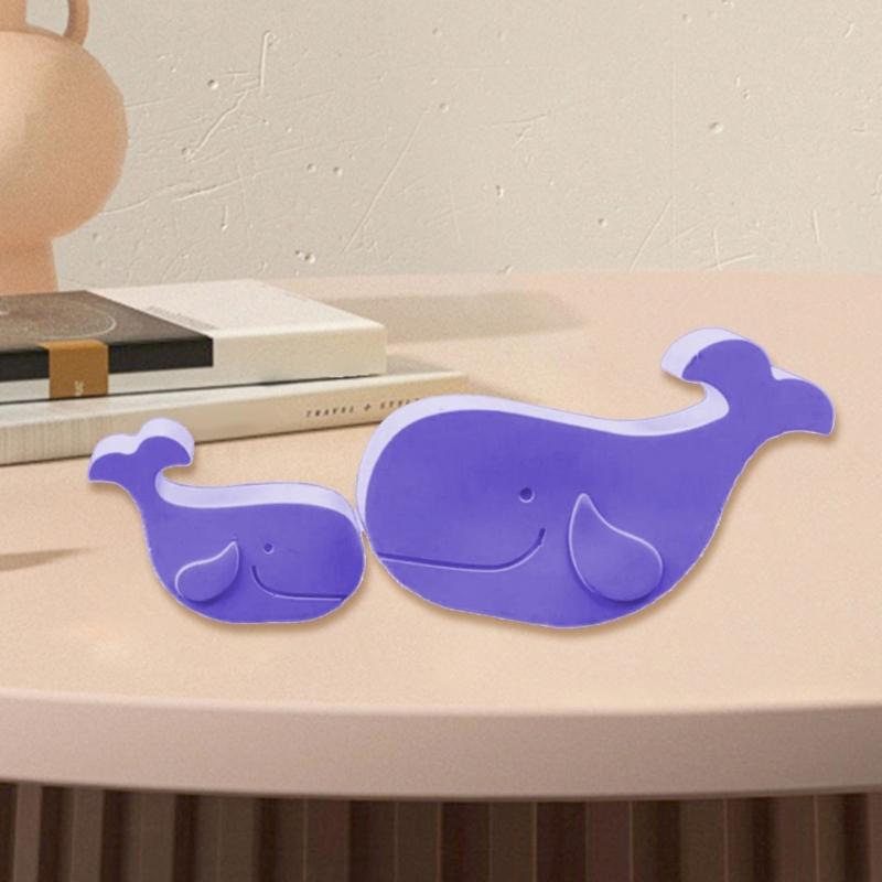 3D Статуя кита Силиконовые формы для свечей Формы для эпоксидной смолы для изготовления свечей и мыла Форма для мастики и шоколада Инструмент для выпечки