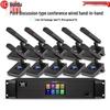 Проводная система микрофонов для обсуждений и конференций Huidu QH-9300 (Китайская версия)