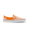 Classic Slip- 'Orange Tiger Checkerboard' (Unisex) Orange Tiger / True White Skateboard Shoes VN000XG8AZZ