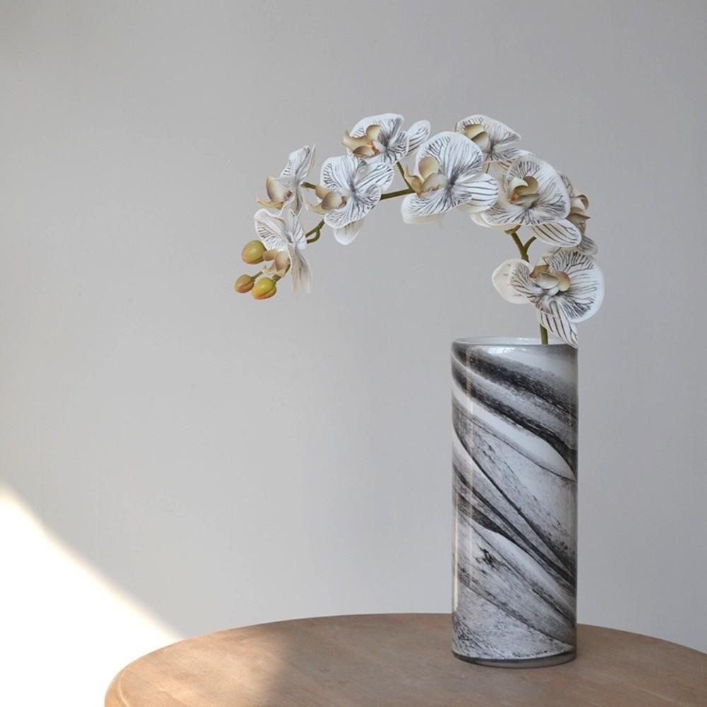Single Branch Simulation Butterfly Orchid Moth Orchid Plastic Flower Bouquet  Home Decor