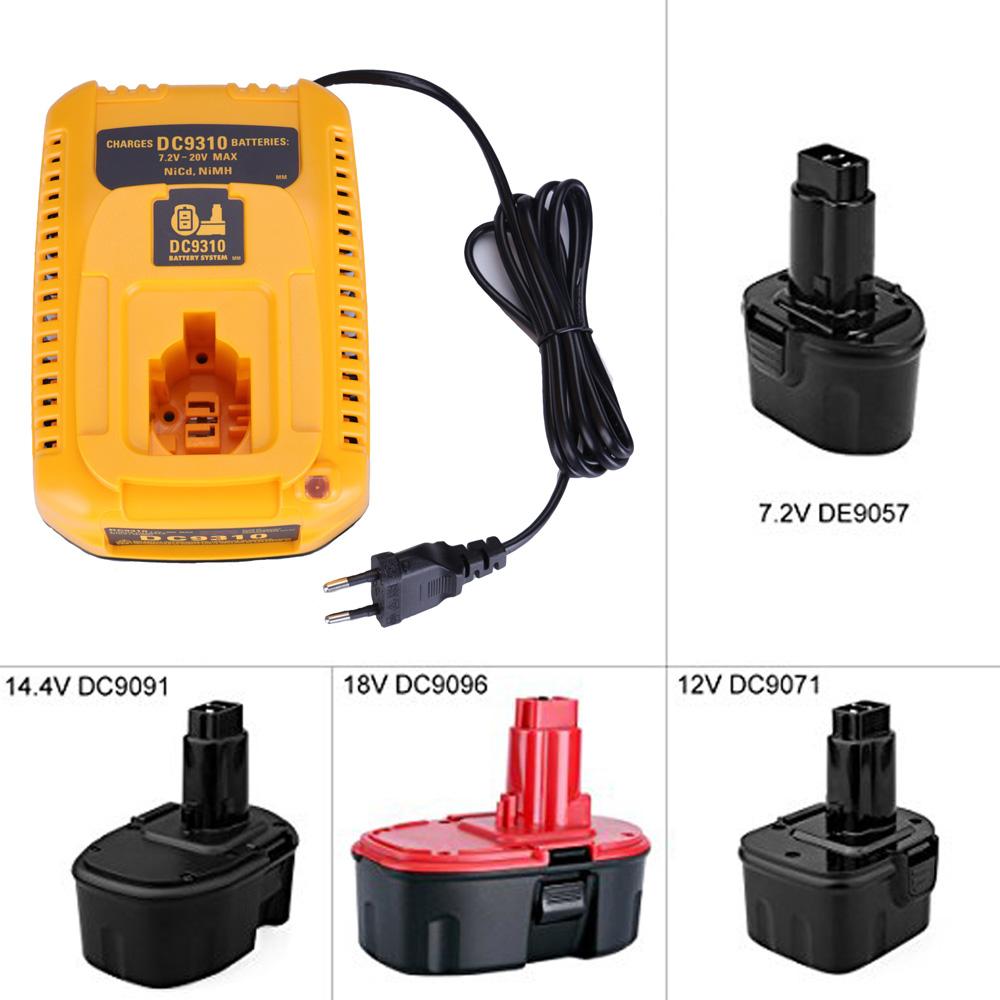 Зарядное устройство DC9310 для NiCd и NiMH аккумуляторов 7,2 В - 18 В DW9057 DC9071 DC9091 DC9096