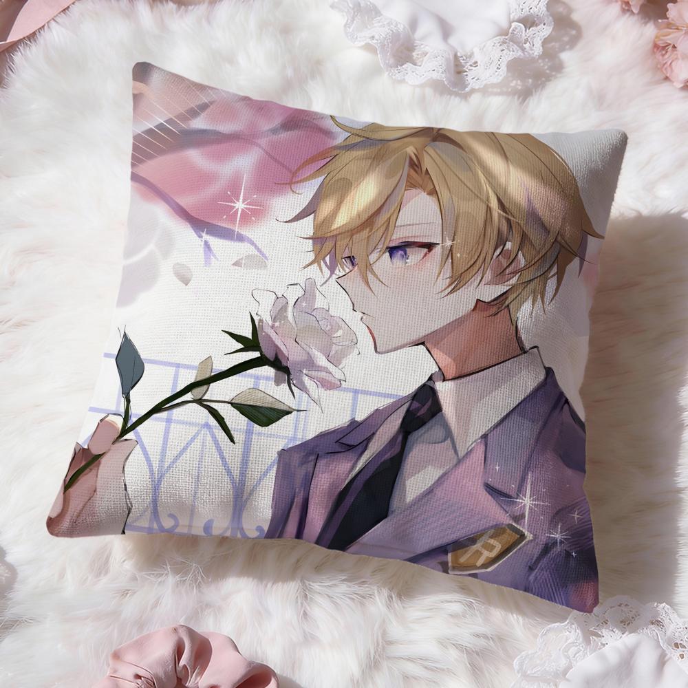 Чехол для подушки Ouran High School Host ClubS, двусторонний, премиум-класса, для комфортной подушки — два в одном, подходит для любой комнаты и салона автомобиля.