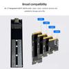Корпус для внешнего SSD M.2 NGFF SATA Type C USB 3.1, 10 Гбит/с, прозрачный, адаптер для 2230 2242 2260 2280