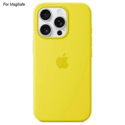 Чехол для iPhone 16 Pro с MagSafe, задняя крышка из жидкого силикона с функцией индукционного Popover_siasd