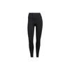 Opt 3Bar 7/8 High-Waisted Side Logo Print Tights Women Fitness Pants Black H64191