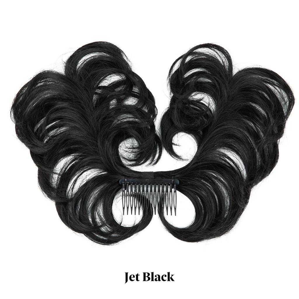 Wigs, Hair Rings, Women'S Balls, Adjustable Plug-In Comb, Fluffy Lazy Disc Hair Artifact, Wig Short Ponytail.