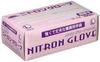 Nippon Disposable Nitrile Freshwater 100 Conforms To the Food Sanitation Nitron Freshwater 100 Pieces 1 Thick and Durable for Food and Nursing Care