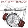LIGE Casual Watch Men Fashion Sport Quartz Clock Mens Watches Top Brand Leather Military Waterproof Date Watch Relogio Masculino