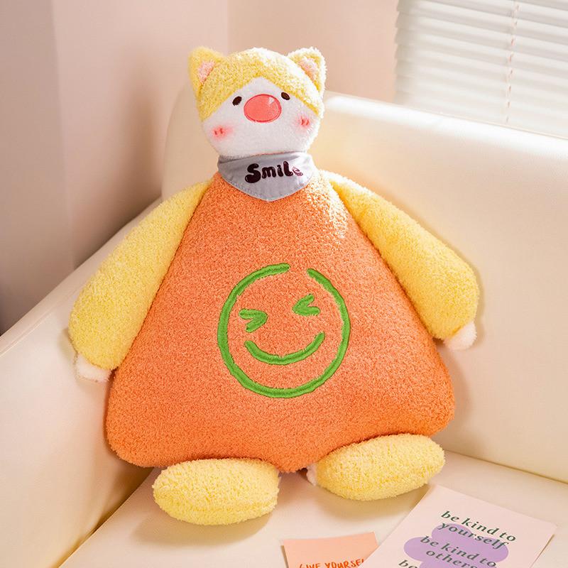 Милый Слоненок, Кот, Обезьянка, Розовая Свинка Плюшевая Игрушка Подушка Для Девочек в Гостиную