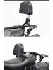 Qidian KD150C Retro Side Bag Canvas with Protective Bar, Backrest, and Footrest Modification