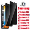 Мембрана конфиденциальности анти шпион закаленное стекло для Samsung Galaxy A05 A05s A15 A25 F15 M14 M15 защитная пленка для экрана конфиденциальности