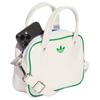New Adidas Originals ADICOLOR Polyurethane One Shoulder Handbag Mini Unisex White JX7873