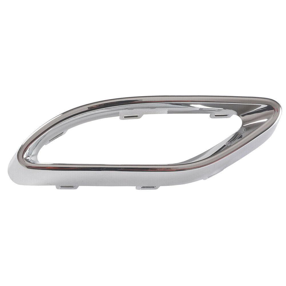 Gloss Black Exhaust Tip Cover Trims Replacement for Mercedes‑Benz A B C E GLC CLS‑Class W117 W205 W177 W238 W213 W253