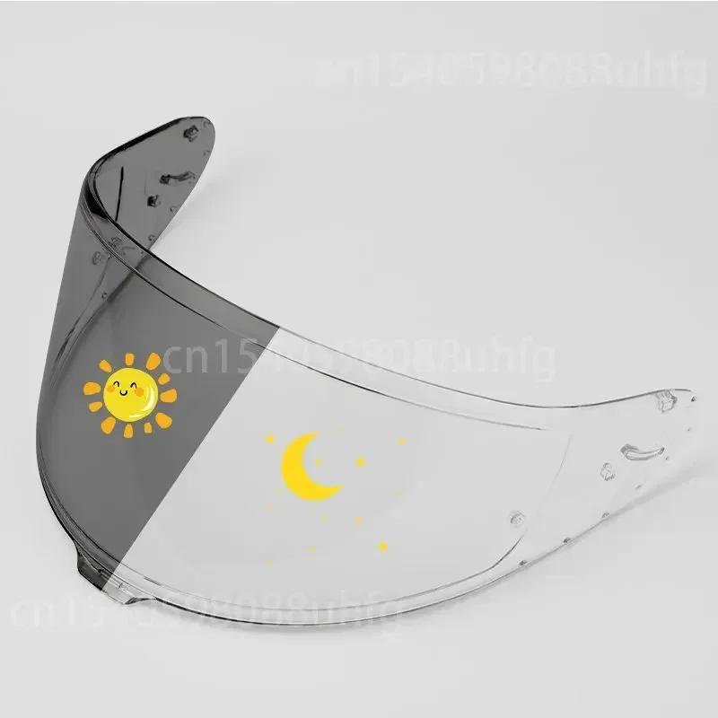 Фотохромный визор для X-15 X-Fifteen X-SPR PRO RF-1400 NXR 2 CWR-F2R Z8 Тонированный щиток-линза Визор для шлема Защита от УФ-излучения Солнцезащитный щиток