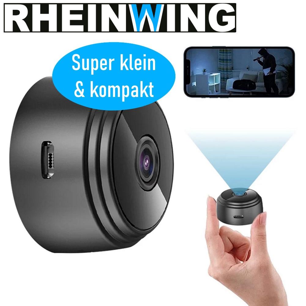 RHEINWING 1080p магнитная WiFi мини камера HD камера наблюдения карманная камера