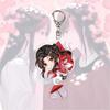 Hua Cheng Bag Pendant Key Ring Holder Tian Guan Ci Fu Key Rings Keychain Heaven Officials Blessing