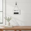 Wall Decor Durable Wooden Wifi Password Sign No Electricity Required for Home