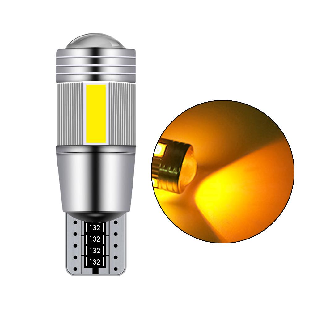 Автомобильная светодиодная лампа T10 W5W сигнальная лампа Canbus ширина индикаторные огни 12 В 6000 К авто клиренс клин боковые фонари заднего хода 5630 6SMD лампа