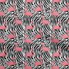 oneOone Cotton Flex Light Blue Fabric Flamingo Dress Material Fabric Print Fabric By The Yard 40 Inch