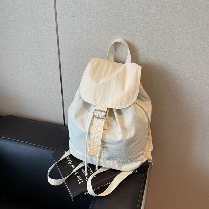 Повседневная легкая тканевая сумка женский новый простой и универсальный рюкзак большой вместимости рюкзак для занятий спортом на открытом воздухе