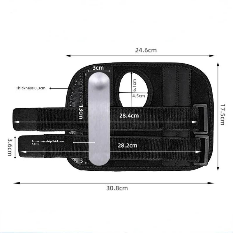 Гибкая шина для поддержки запястья и большого пальца, воздухопроницаемый защитный чехол для большого пальца, подходит для левой и правой руки.