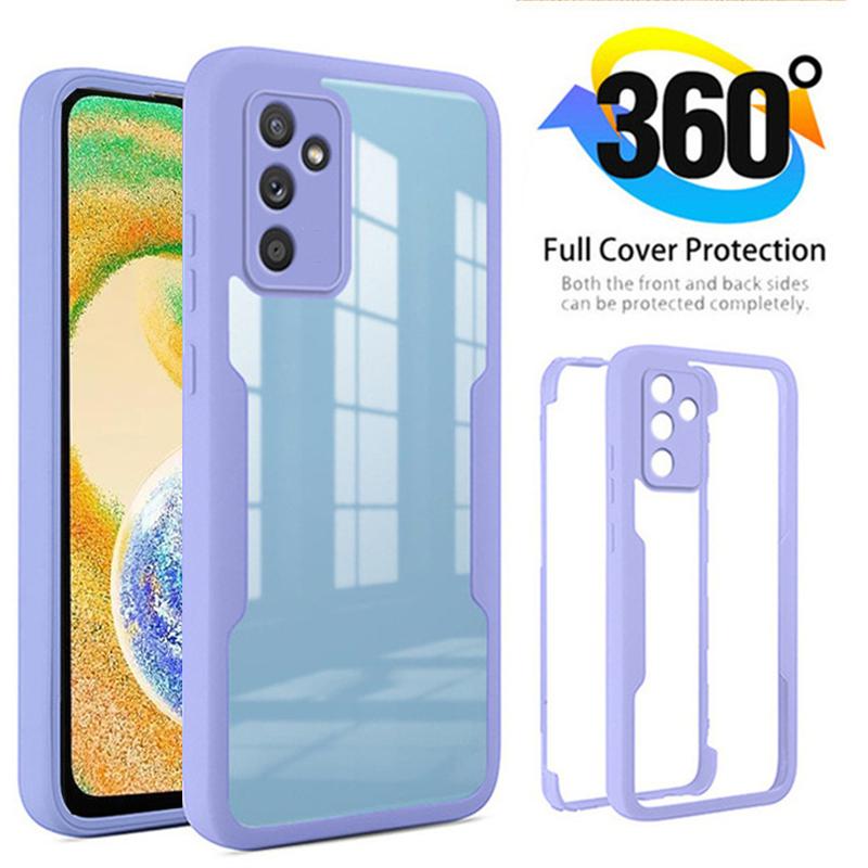 Защитная пленка на весь экран на 360 градусов для Samsung Galaxy A04S A14 A24 A34 A54 A23 A33 A53 A73 A13 A32 A52 S21 S22 S23 Ultra Plus FE Cover